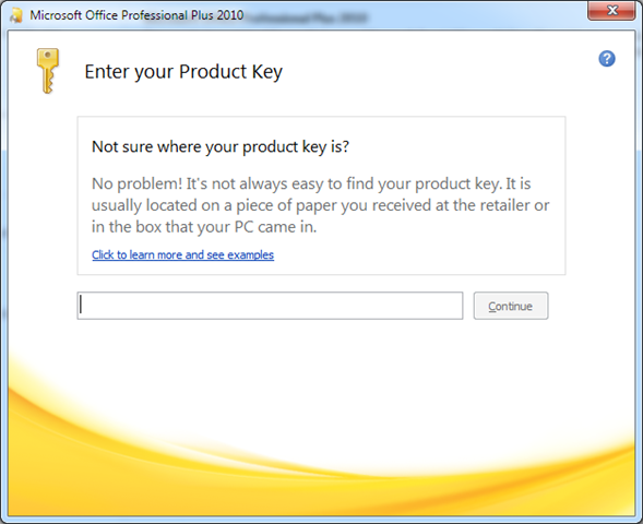office 2010 activation key
